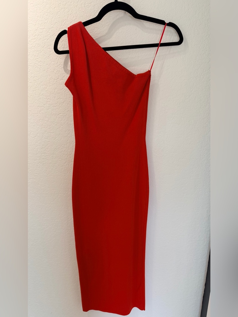 One shoulder dress